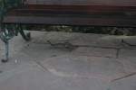 schonhornchen Streifenh�rnchen beim 'Bankbesuch' am 03.11.11 auf dem Gel�nde des Taj Mahal.