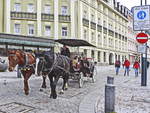 Pferdekutsche in Karlsbad am 22.