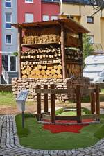 Dieses Insekten Hotel, steht in Ettelbrck.