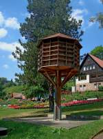 Alpirsbach im Schwarzwald, schnes Taubenhaus auf dem ehemaligen Klostergelnde, Juli 2010