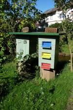 Bienenfreistand, Bienenmuseum Lahr-Reichenbach, Okt.2012