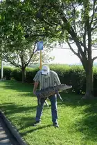  Pet Rest Area  sagt das Schild. Hier geh�ren auch Hausalligatoren dazu... (31.5.09)