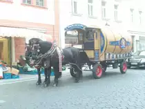 Pferdekutsche am 10.11.2011 in L�bau