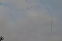 Zugv�gel beim Sammeln am 21.10.2019 �ber Hamburg-Billstedt /